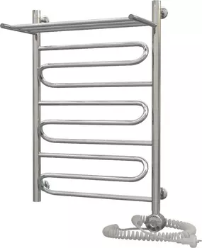 Полотенцесушитель электрический Aquanerzh Зигзаг с полкой R 80х50 00-17A8050_R