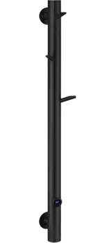 Полотенцесушитель электрический Boheme Uno 724 150x20, черный 724-B