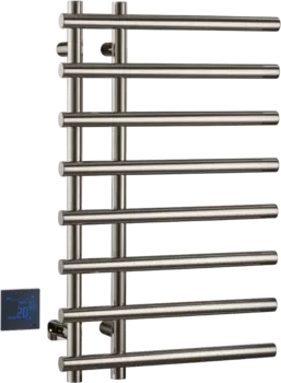 Полотенцесушитель электрический Boheme Venturo 722-NB nikel brush