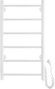 Полотенцесушитель электрический Domoterm Аврора DMT 109-6 40х80, белый, R DMT 109-6 40х80 БЕЛ EK R