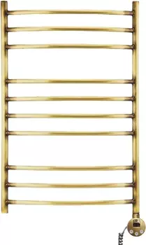Полотенцесушитель электрический Domoterm Калипсо П10 50x80, античная бронза, R Калипсо П10 500*800 АБР ER