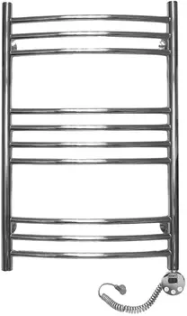 Полотенцесушитель электрический Domoterm Калипсо П10 50x80, хром, R Калипсо П10 500*800 ER