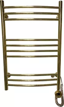 Полотенцесушитель электрический Domoterm Калипсо П10 50x80, золото, R 4680419555679