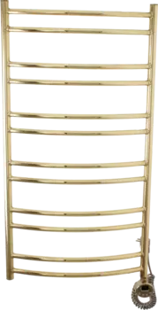 Полотенцесушитель электрический Domoterm Калипсо П12 50x100, правый, золото 4680419501983