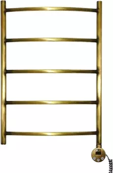 Полотенцесушитель электрический Domoterm Калипсо П5 50x50, античная бронза, R Калипсо П5 500*500 АБР ER