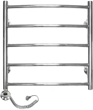 Полотенцесушитель электрический Domoterm Калипсо П5 50x50, хром, L Калипсо П5 500*500 EL