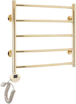 Полотенцесушитель электрический Domoterm Калипсо П5 50x50, левый, золото 4680746598564