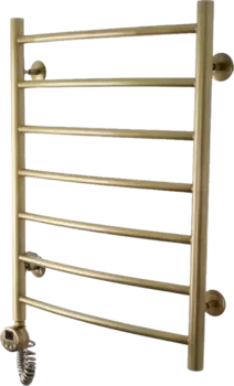 Полотенцесушитель электрический Domoterm Калипсо П7 50x70, левый, бронза 4680419501563