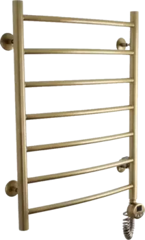 Полотенцесушитель электрический Domoterm Калипсо П7 50x70, правый, бронза 4680419502911