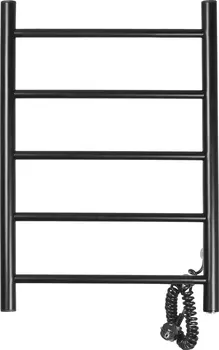 Полотенцесушитель электрический Domoterm Классик DMT 109-5 60х40, R, черный матовый DMT 109-5 40x60 ЧРН EKR