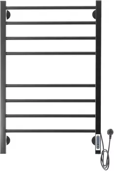 Полотенцесушитель электрический Domoterm Куба DMT П8 50x80, черный, R DMT Куба П8 500x800 ЧРН EK R