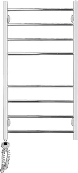 Полотенцесушитель электрический Domoterm Куба П8 40x80 EL, хром, L Куба П8 400х800 EL