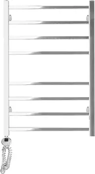 Полотенцесушитель электрический Domoterm Квадро П8 50x80 EL, хром, L Квадро П8 500х800 EL