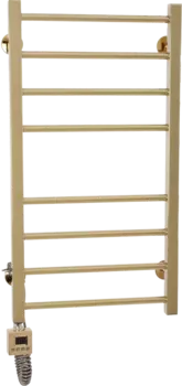 Полотенцесушитель электрический Domoterm Квадро П8 50x80, левый, золото 4680419503062