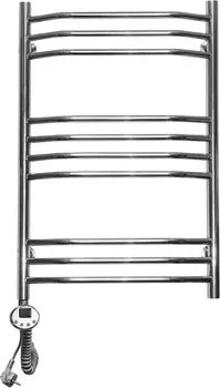 Полотенцесушитель электрический Domoterm Лаура П10 50x80, хром, L Лаура П10 500*800 EL