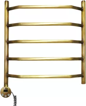 Полотенцесушитель электрический Domoterm Лаура П5 50x70, античная бронза, L Лаура П5 500*700 АБР EL