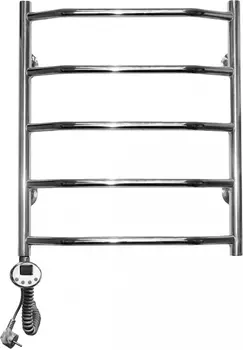 Полотенцесушитель электрический Domoterm Лаура П5 50x70, хром, L Лаура П5 500*700 EL