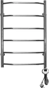 Полотенцесушитель электрический Domoterm Лаура П6 50x80, хром, R Лаура П6 500*800 ER