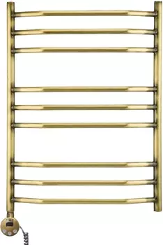 Полотенцесушитель электрический Domoterm Лаура П9 50x70, античная бронза, L Лаура П9 500*700 АБР EL