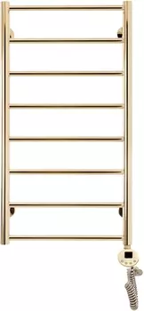 Полотенцесушитель электрический Domoterm Медея П8 40x80, золото, R 4680746597284