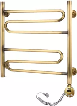 Полотенцесушитель электрический Domoterm Офелия П6 50x50, античная бронза, R Офелия П6 500*500 АБР ER