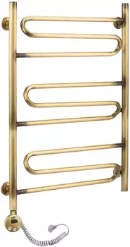 Полотенцесушитель электрический Domoterm Офелия П9 50x70, античная бронза, L Офелия П9 500*700 АБР EL