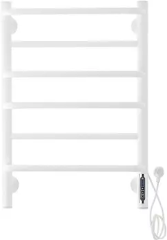 Полотенцесушитель электрический Domoterm Орфей DMT П6 40x60, белый, R DMT П6 400x600 БЕЛ EK R
