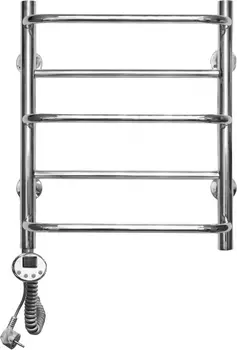 Полотенцесушитель электрический Domoterm Орфей П5 50x70, хром, L Орфей П5 500*700 EL