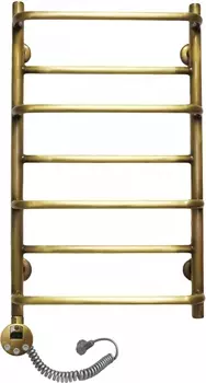 Полотенцесушитель электрический Domoterm Орфей П7 40x70, античная бронза, L Орфей П7 400*700 АБР EL