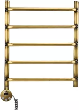 Полотенцесушитель электрический Domoterm Стефано П5 40x50, античная бронза, L Стефано П5 400*500 АБР EL