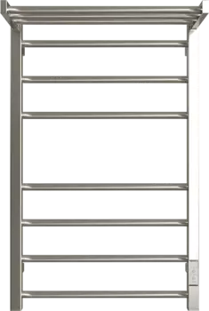 Полотенцесушитель электрический Двин Fs plaza neo 80х50, хром, с полкой 4657795054501