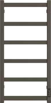 Полотенцесушитель электрический Двин J plaza neo 80х40, графит 4657795054877