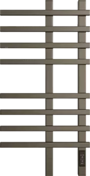 Полотенцесушитель электрический Двин LX plaza neo 80х50, оружейная сталь 4657801245978