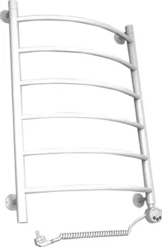 Полотенцесушитель электрический Двин R electro 80/50 1-1/2 белый матовый 4627201608581