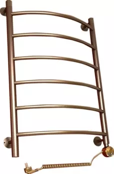 Полотенцесушитель электрический Двин R electro 80/50 1-1/2 состаренная бронза 4627090952796