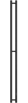 Полотенцесушитель электрический Двин X-2 neo 140х80, черный матовый 4657795059964
