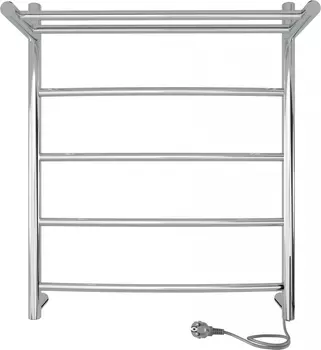 Полотенцесушитель электрический Indigo Arc LCAE60-50PR с полкой, серебристый