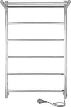 Полотенцесушитель электрический Indigo Arc LCAE80-50PR с полкой, серебристый
