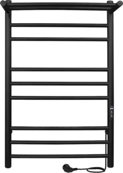 Полотенцесушитель электрический Indigo Line Trinity LСLTE80-40PBRRt черный муар