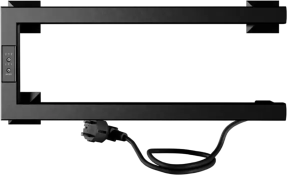 Полотенцесушитель электрический Indigo Nix DGN20-50BRRt 20х50, черный муар