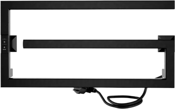 Полотенцесушитель электрический Indigo Sigma DGSIG30-60BRLt 30х60, черный муар