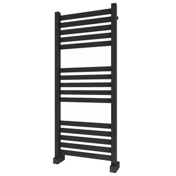 Полотенцесушитель электрический Izgib ЭДР ECLIPS 1000х400 левый,черный муар 1201-1040-95