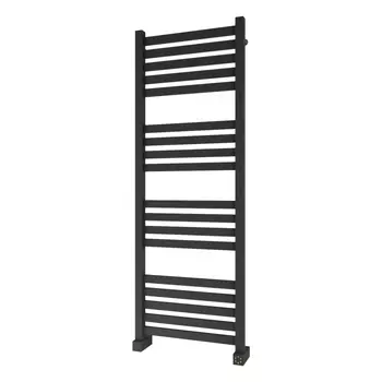 Полотенцесушитель электрический Izgib ЭДР ECLIPS 1200х400 правый, черный муар 1202-1240-95