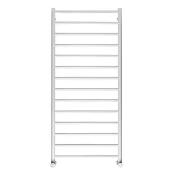 Полотенцесушитель электрический Izgib ЭДР FLORIDA 1200х400 левый, белый матовый 0101-1240-90