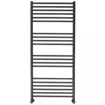 Полотенцесушитель электрический Izgib ЭДР ODYSSEY 1200х500 правый, черный муар 0202-1250-95