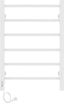 Полотенцесушитель электрический Laris Феличия ЧКБ П6 400/600 белый, L 73207587