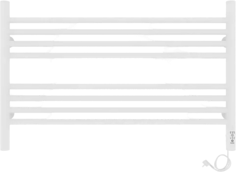 Полотенцесушитель электрический Laris Оливия ЧК8 800/500 белый муар, R 73207627
