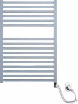 Полотенцесушитель электрический Luxrad Kwadro 066321 72х50 R, серый, терморегулятор selmo pad /066321