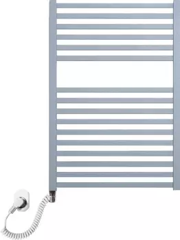 Полотенцесушитель электрический Luxrad Kwadro 066322 72х50 L, серый, терморегулятор selmo pad /066322