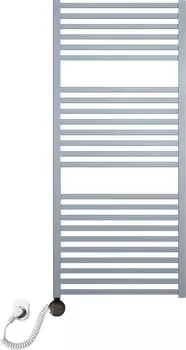 Полотенцесушитель электрический Luxrad Kwadro 066364 112х50 L, серый, терморегулятор selmo smart /066364